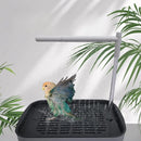 AquaFlow™ Automatic Bird Bathtub with Running Water – USB Electric Shower Box for Parrots & Cockatiels