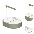 AquaFlow™ Automatic Bird Bathtub with Running Water – USB Electric Shower Box for Parrots & Cockatiels