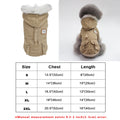 Urban-Rider™ Vegan Leather Jacket: Windproof Winter Coat for Small & Medium Dogs