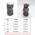 Urban-Rider™ Vegan Leather Jacket: Windproof Winter Coat for Small & Medium Dogs
