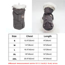 Urban-Rider™ Vegan Leather Jacket: Windproof Winter Coat for Small & Medium Dogs