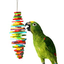 ChromePerch™ Rainbow Wood Bird Chew Toy