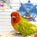 SpinWheel™ Parrot Decompression Rotating Wheel Toy – Energy Release Cage Toy for Birds