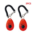 ClickTrain™ Pet Training Clicker – Adjustable Wrist Strap & Ergonomic Design for Dogs & Cats