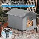 Guardian-Shelter™ Waterproof Outdoor Cat House: Insulated Winter Nest for Cats & Small Dogs