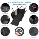 Vailge™ Waterproof Dog Seat Cover – Mesh Window & Anti-Slip Back Seat Protector