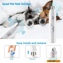 SilentGrind™ USB Rechargeable Pet Nail Grinder