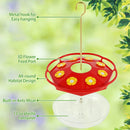 BloomSip™ 8-Port Hanging Hummingbird Feeder