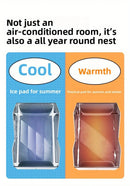 Arctic-Chill™ Self-Cooling Pet House: Breathable Summer Nest for Cats & Dogs
