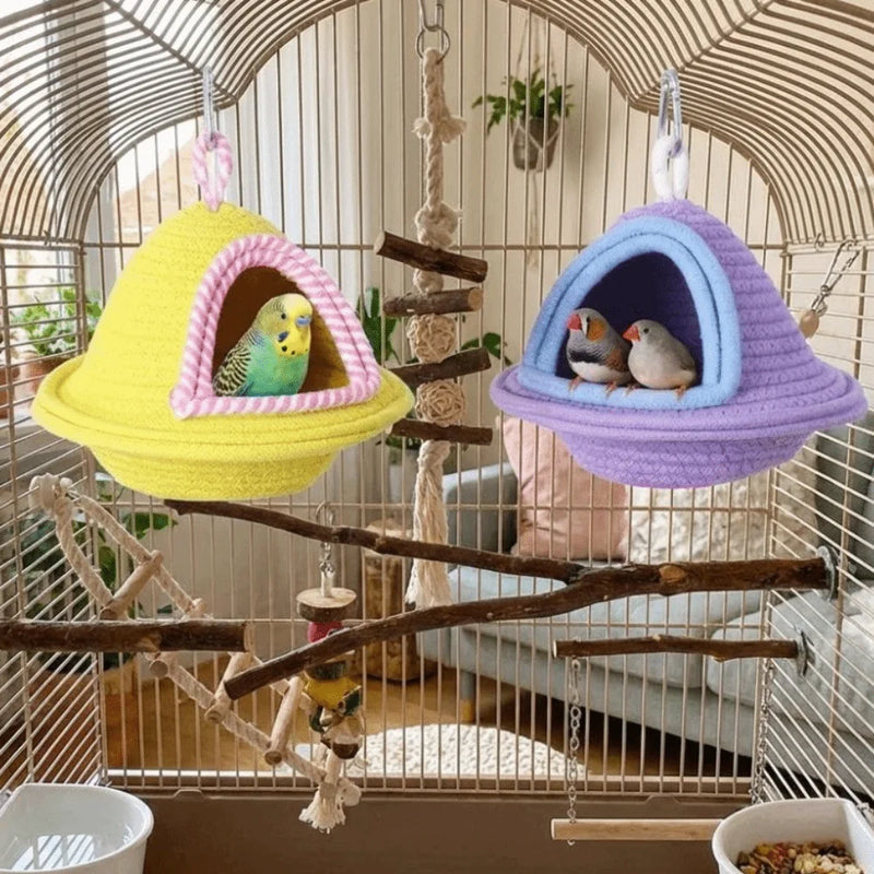 NestWeave™ Handwoven Bird Cage Nest