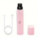 QuietGrind™ Electric Pet Nail Grinder – Quiet USB Rechargeable Claw Trimmer with LED Light & Safety Guard