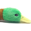 Quack-Tough™ Corduroy Duck: Interactive Squeaky Toy with Dental Chew Rope