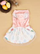 EasterTutu™ Happy Easter Bunny Dog Dress – Tutu Skirt with Bowknot for Small Dogs & Cats