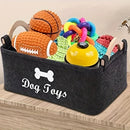 TidyPaws™ Felt Pet Toy Storage Basket