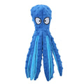 OctoSqueeze™ No-Stuffing Crinkle Octopus Dog Toy – Squeaky Plush for Puppy Teething & Interactive Play