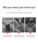 Holapet AquaGo™ Portable Dog Water Bottle – Leakproof Outdoor Drinking Bowl for Small & Large Dogs