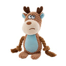 GrizzleBite™ Plush Squeaky Dog Chew Toy