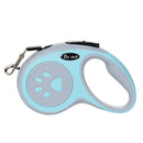 Holapet PawPrint™ Retractable Dog & Cat Leash – 3m/5m Nylon Rope for Walking, Hiking & Outdoor Travel