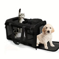 SoftVoyage™ Soft-Sided Pet Carrier – Airline-Friendly Bag for Large & Medium Cats and Small Dogs