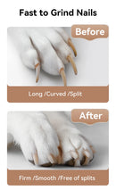 ROJECO™ LED Precision Pet Nail Grinder: 7-Speed Professional Grooming for Dogs & Cats