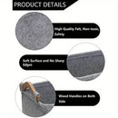 TidyPaws™ Felt Pet Toy Storage Basket