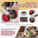 RollIQ™ Elliptical Track Rolling Ball Dog Toy – Intelligence-Building Leaky Food Interactive Toy