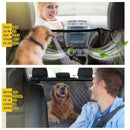 Vailge™ Waterproof Dog Seat Cover – Mesh Window & Anti-Slip Back Seat Protector