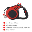 Holapet FlexiLead™ Retractable Dog & Cat Leash – 3m/5m Durable Nylon Rope for Outdoor Walking & Hiking