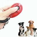 ClickTrain™ Pet Training Clicker – Adjustable Wrist Strap & Ergonomic Design for Dogs & Cats