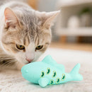 Aqua-Treat™ Interactive Fish: Bite-Resistant Food Leakage & Dental Toy for Cats