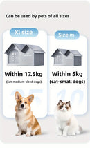 Arctic-Chill™ Self-Cooling Pet House: Breathable Summer Nest for Cats & Dogs