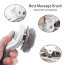 SlickCoat™ Self-Cleaning Pet Grooming Brush