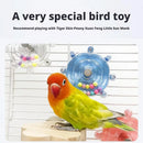 SpinWheel™ Parrot Decompression Rotating Wheel Toy – Energy Release Cage Toy for Birds