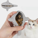 Aqua-Treat™ Interactive Fish: Bite-Resistant Food Leakage & Dental Toy for Cats