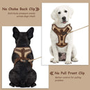 Chocolate Luxe™ Personalized No-Pull Harness: Adjustable Premium Comfort for All Sizes