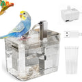 ATUBAN AquaShower™ Automatic Parakeet Bird Bath with Pump – Indoor Fountain Bathtub with Running Water