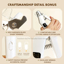 Duo-Trim™ 2-in-1 Pet Nail Clipper & Grinder – Precision LED & Ultra-Quiet Motor