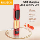 ROJECO™ LED Precision Pet Nail Grinder: 7-Speed Professional Grooming for Dogs & Cats