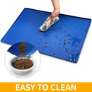 Pure-Floor™ Waterproof Silicone Pet Mat: Mess-Proof Food & Water Placemat with Raised Edges
