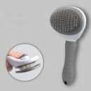 SlickCoat™ Self-Cleaning Pet Grooming Brush