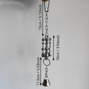 SteelBell™ Stainless Steel Parrot Bell Toy Set – Chewing, Hanging & Swing Cage Accessories for Birds