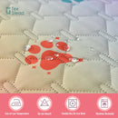 Shield-Flow™ Reversible Leakproof Mat: Waterproof Protective Cover for Pets & Kids