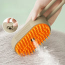 SteamGroom™ 3-in-1 Steam Pet Grooming Brush