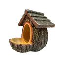 NestHaven™ Natural Bark Bird House – Weatherproof Hanging Nest & Garden Feeder for Wild Birds