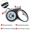 FlexiLead™ Retractable Dog & Cat Leash – 3m/5m Nylon Extending Rope for Small & Large Pets