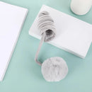 SpringBounce™ Colored Spring Cat Teaser Ball – Self-Exciting Suction Cup Hanging Toy with Rabbit Fur