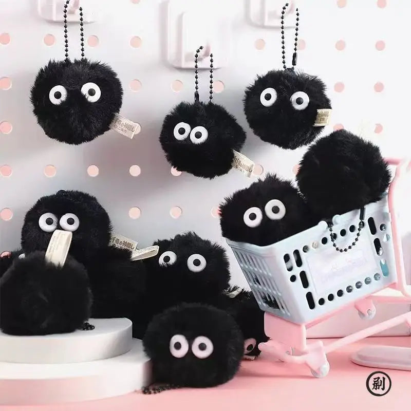 CoalPuff™ Plush Coal Ball Bag Charm