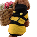 BuzzyCub™ Bee Fleece Dog Hoodie