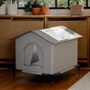 Guardian-Shelter™ Waterproof Outdoor Cat House: Insulated Winter Nest for Cats & Small Dogs