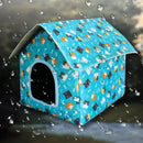 OutdoorHaven™ Waterproof Foldable Cat House